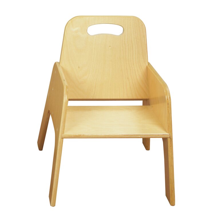 Kids best sale wooden seat